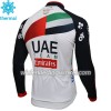Wielershirt 2018 Team UAE N001 Winter Thermal Fleece
